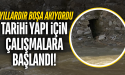Sarıgöl'de asırlık su yeniden hayat buluyor!