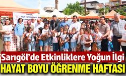Sarıgöl'de 'Hayat Boyu Öğrenme Haftası' etkinliklerine yoğun ilgi