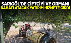 Sarıgöl’de Hem Tarıma Hem Ormana Can Suyu