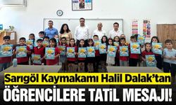 Sarıgöl'de öğrenciler karne heyecanı yaşadı!