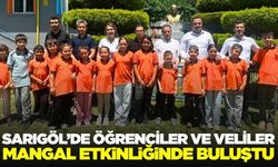 Sarıgöl'de örnek buluşma: Mangal etkinliğine yoğun ilgi
