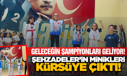 Şehzadeler’in Minik Tekvandocularından İlk Müsabakada Madalya Şov!