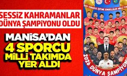 Manisa’nın sessiz yıldızları Dünya kupası’na damga vurdu
