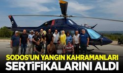 SODOS gönüllülerine “Orman Yangın Gönüllüsü” belgesi verildi