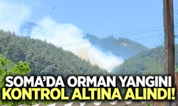 Soma'daki orman yangını söndürüldü!