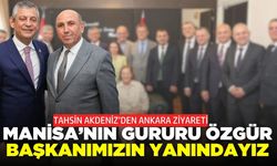 Başkan Akdeniz’den Özgür Özel’e ziyaret