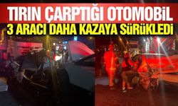 İzmir'de zincirleme kaza: 1'i ağır 5 kişi yaralandı