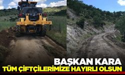 Başkan Kara, "Biz çalışacağız, çiftçimiz kazanacak"