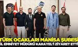 Türk Ocakları Manisa Şubesi'nden Adnan Karayel’e hayırlı olsun ziyareti