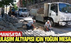 Manisa'da deforme olan yollar yeniden düzenleniyor