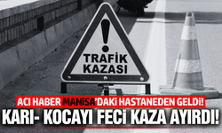 Uşak'ta otomobil tarlaya devrildi: 1 ölü 1 yaralı