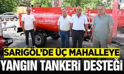 Sarıgöl'de Kırsal Mahallelerin Yangına Karşı Gücü Artırılıyor