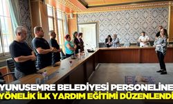 Manisa'da ilk yardım eğitimi