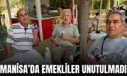 Yunusemre Belediyesi'nden Emekliler Günü'nde anlamlı jest