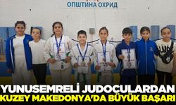 Yunusemre Belediyesporlu judocular, büyük başarıya imza attı