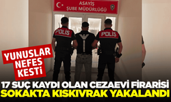 Manisa'da film gibi kovalamaca: 18 yıl kesilmiş cezası bulunan firari yakalandı