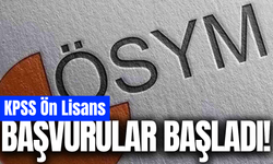 2026 KPSS Ön Lisans başvuruları başladı