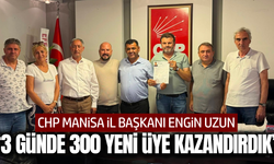 Engin Uzun; "Manisa'da umut büyüyor, dayanışma güçleniyor"