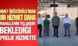 Başkan Öküzcüoğlu, "Mahallemize hayırlı, uğurlu olsun"