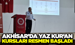 Akhisar'da Yaz Kur'an Kursları Dualarla Başladı