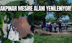 Akpınar Mesire Alanı yenileniyor!