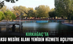 Kırkağaç'ın Gözde Mesire Alanı Yeniden Açılıyor