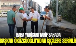 Başkan Öküzcüoğlu'ndan işçilere jest