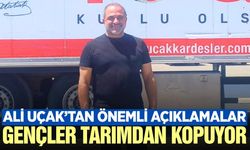 Ali Uçak, tarım sektörü özelinde önemli değerlendirmelerde bulundu