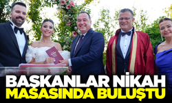 Başkan Öküzcüoğlu’nun Mutlu Günü: Alp ve Şengül Dünyaevine Girdi