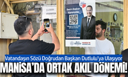 Manisalılar taleplerini tek tıkla Başkan Dutlulu'ya iletiyor!