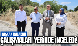 Başkan Balaban: "Sözlerimizi yerine getirmek için sahadayız"