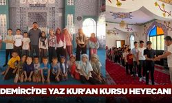 Demirci'de Yaz Kur'an Kursları başladı!