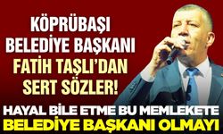 Fatih Taşlı'dan, Geçmiş Dönem İYİ Parti Köprübaşı Belediye Başkan Adayı Erol Şen'e Sert Tepki