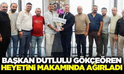 Gökçeörenliler Derneği ve Mahalle Muhtarından Belediye Başkanı Besim Dutlulu’ya Ziyaret