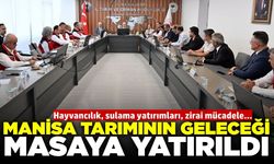 Manisa'nın tarımsal potansiyeli masaya yatırıldı!