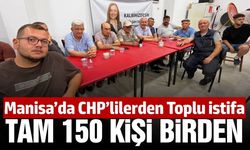 İlçede CHP Teşkilatından tam 150 kişi istifa etti