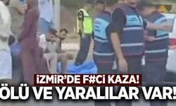 İzmir'de iki otomobil çarpıştı: Ölü ve yaralılar var!