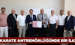 Manisa'da Karate antrenörlüğünde bir ilk