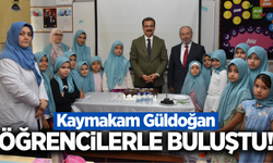 Kaymakam Güldoğan, öğrencilerle bir araya geldi!
