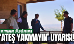 Kaymakam Güldoğan'dan vatandaşlara uyarı!