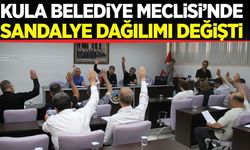 Kula Belediye Meclisi’nde siyasi tablo değişti: CHP çoğunluğu kaybetti