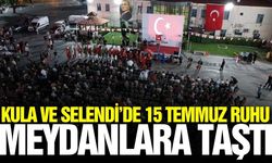 Manisa'da binler demokrasi nöbeti tuttu