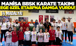 Manisa Büyükşehir Belediyespor, Anadolu Karate Ligi'nden 14 Madalyayla Döndü!