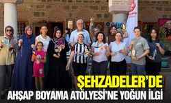 Manisa'da sanat rüzgarı: Ahşaplar renklendi
