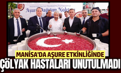 Manisa Büyükşehir'den bir ilk: 500 kişilik glütensiz aşure dağıtıldı!