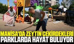 Manisa'da parklara çevreci dokunuş!