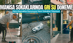 Manisa sokaklarında temizlik seferberliği!