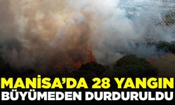 Manisa'da büyük başarı: Orman yangınlarının önüne geçti