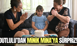 Manisa'da 7 yaşındaki Mina’nın bisiklet hayali gerçek oldu!