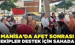 Akhisar'da dolu ve su baskını